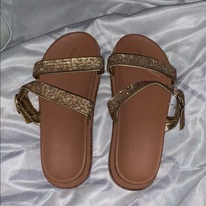 Rose Gold Sandals